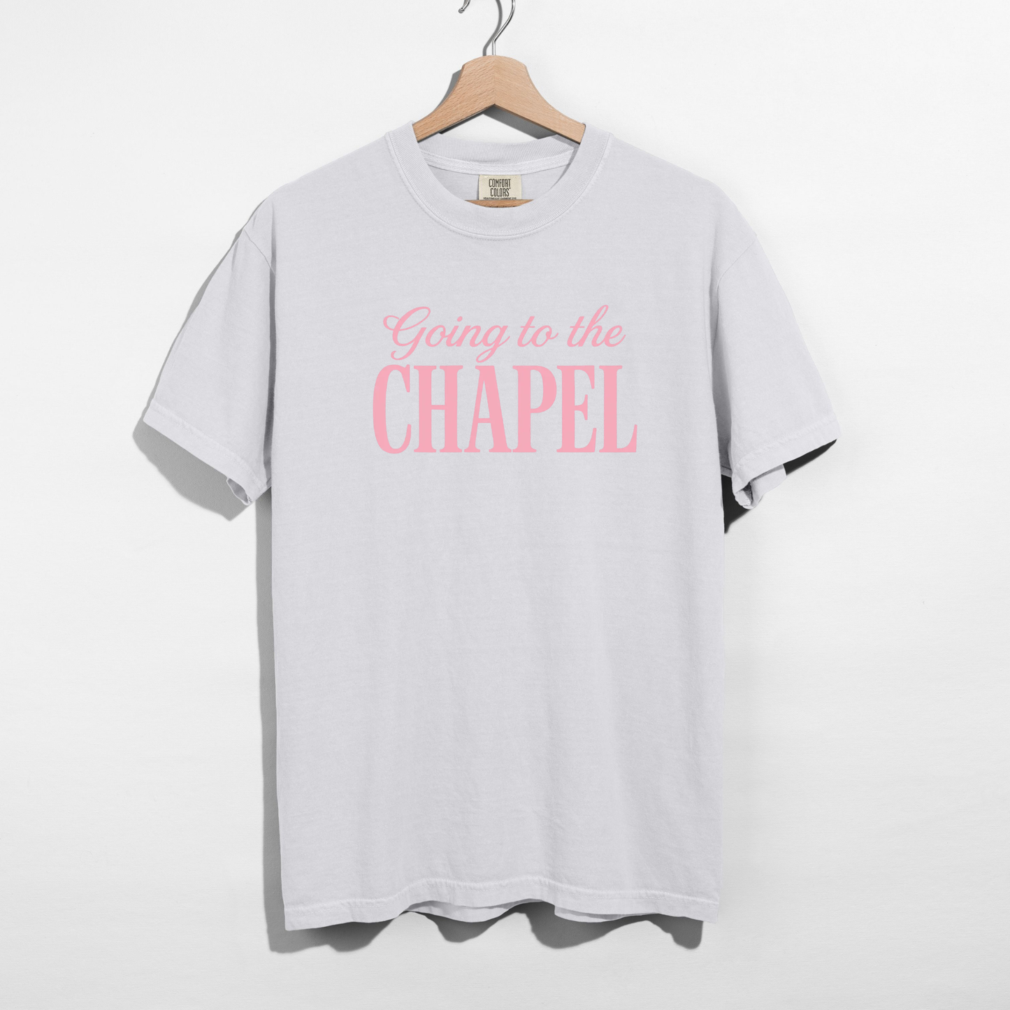 Going to the Chapel Graphic Tee –  Bridal Bachelorette Shirt