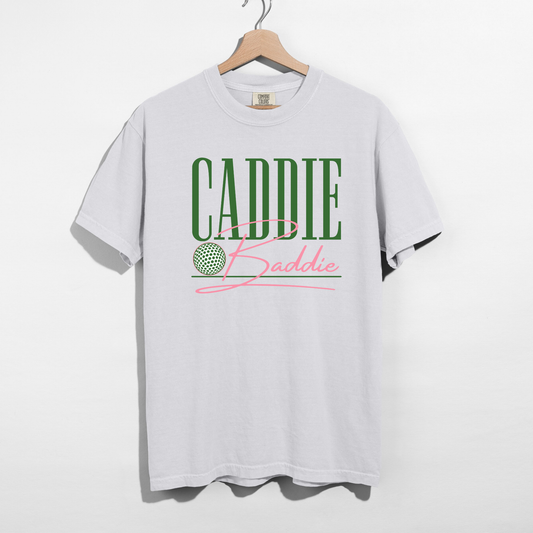Caddie Baddie Graphic Tee | Cute Golf Shirt for Women