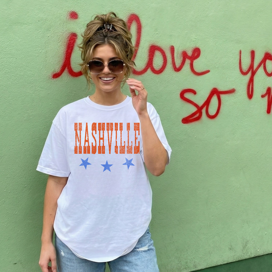 Nashville Graphic Tee – Western Vintage Nashville Shirt