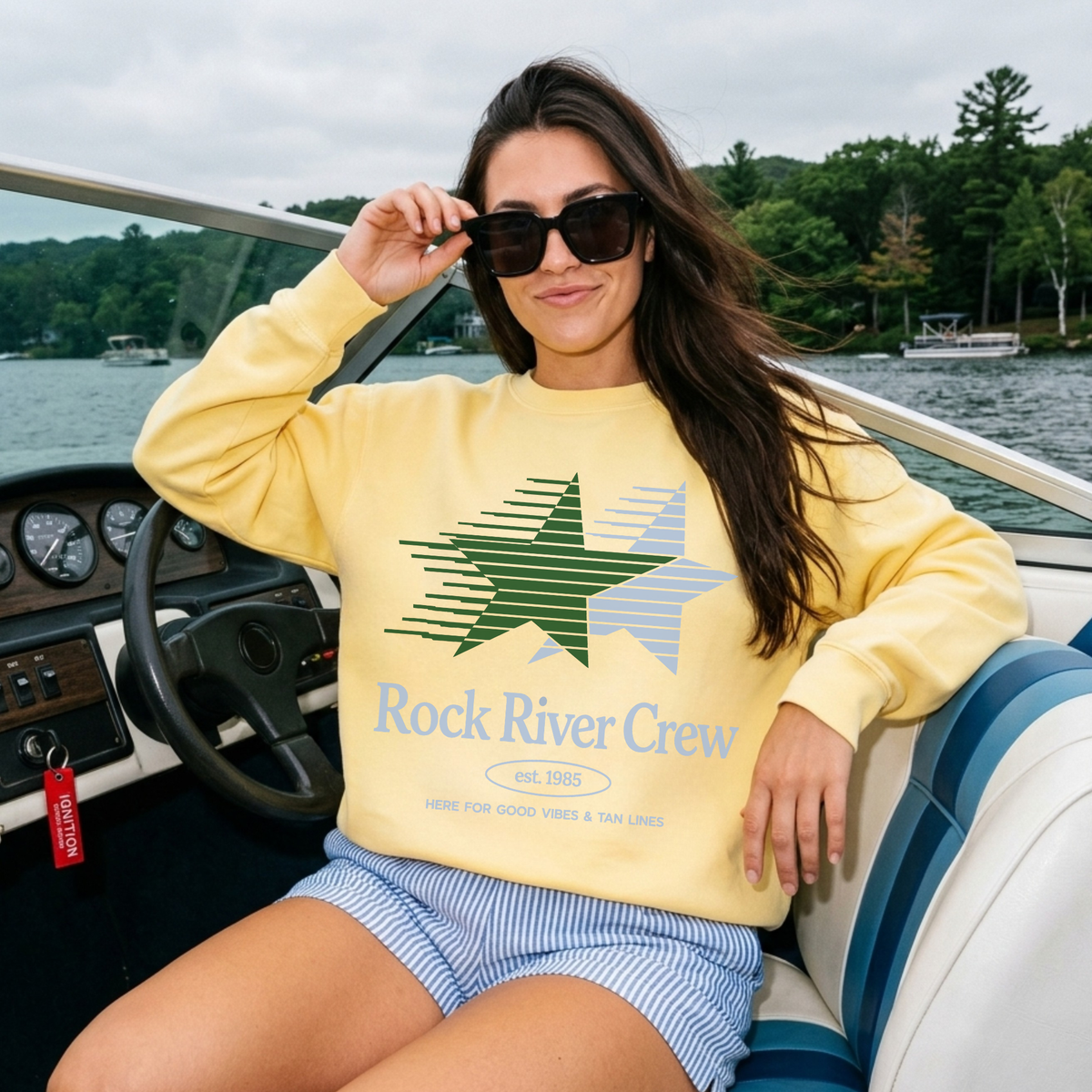 Rock River Crew Sweatshirt
