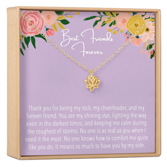 Yoga Teacher Lotus Necklace