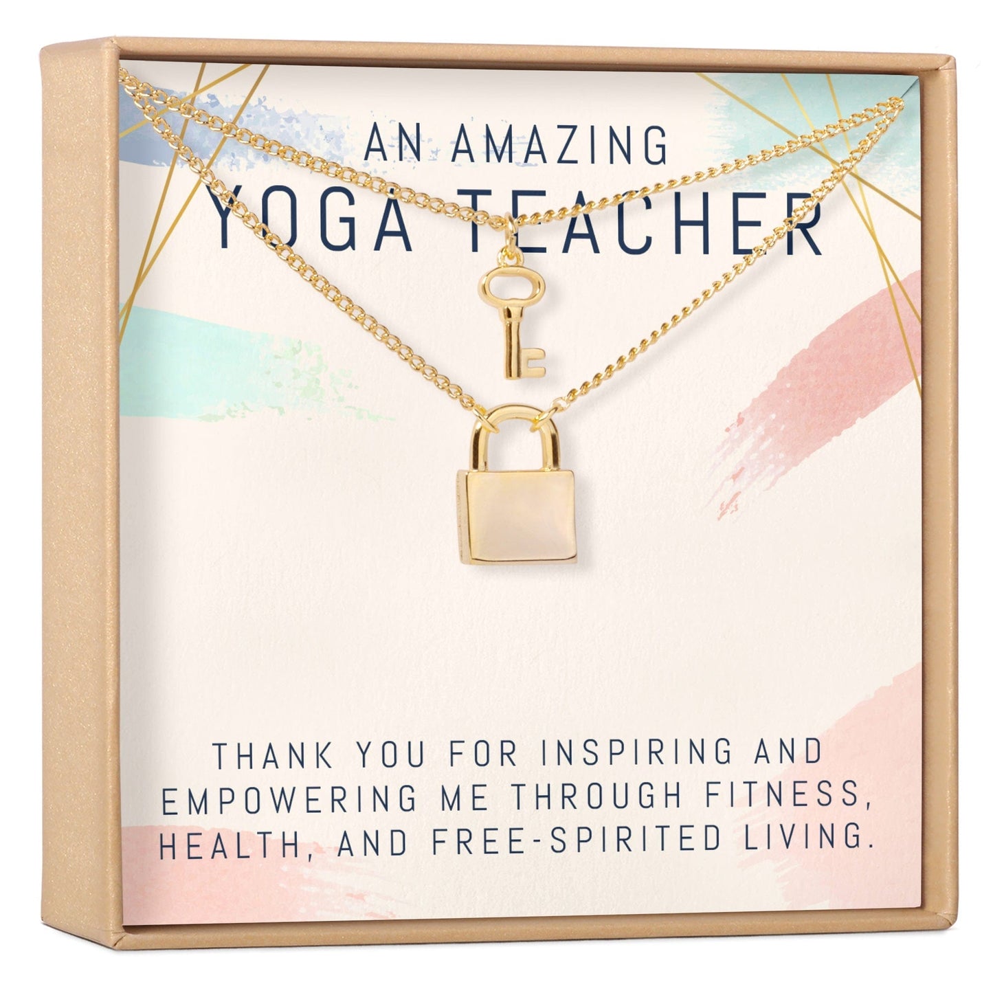 Yoga Teacher Necklace, Multiple Styles Jewelry