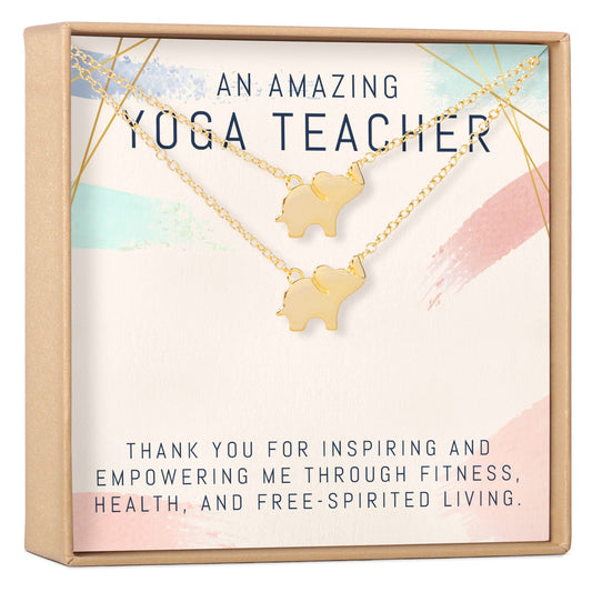 Yoga Teacher Necklace, Multiple Styles Jewelry