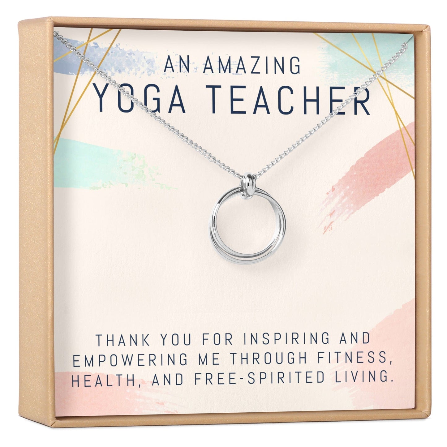 Yoga Teacher Necklace, Multiple Styles Jewelry
