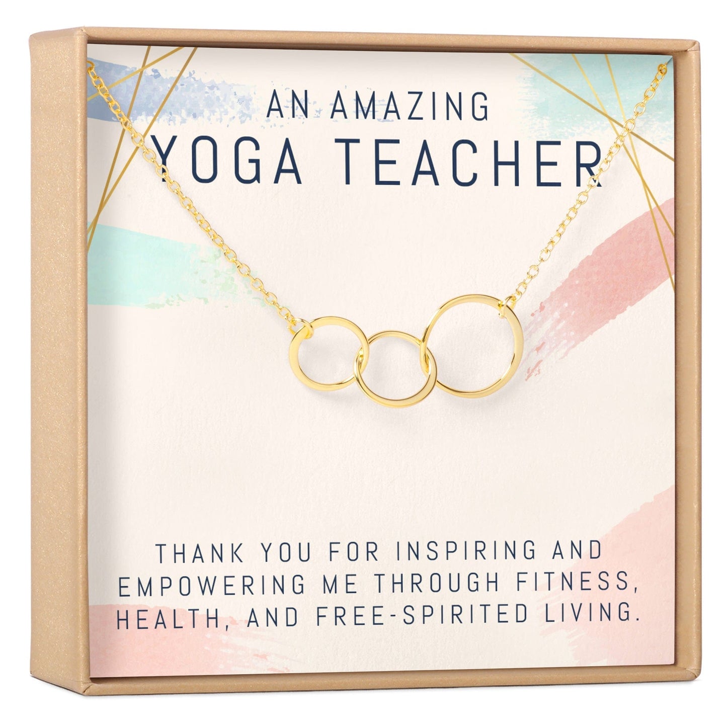 Yoga Teacher Necklace, Multiple Styles Jewelry