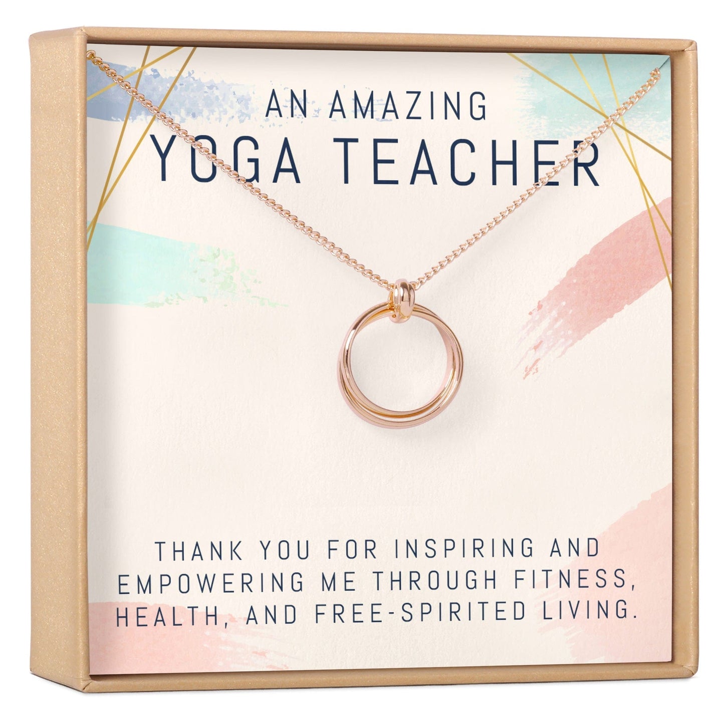 Yoga Teacher Necklace, Multiple Styles Jewelry
