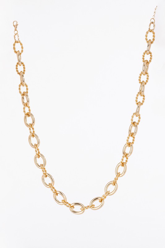 Bold chain necklace   gold - ShopModernEmporium