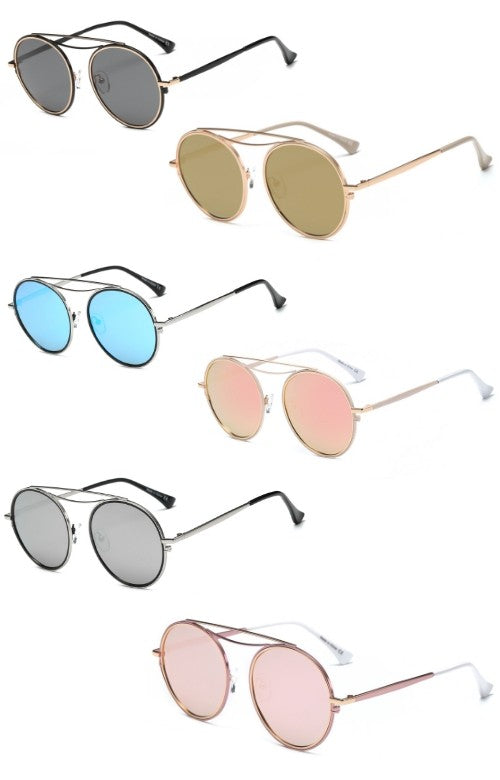 Unisex Polarized Round Fashion Sunglasses - ShopModernEmporium