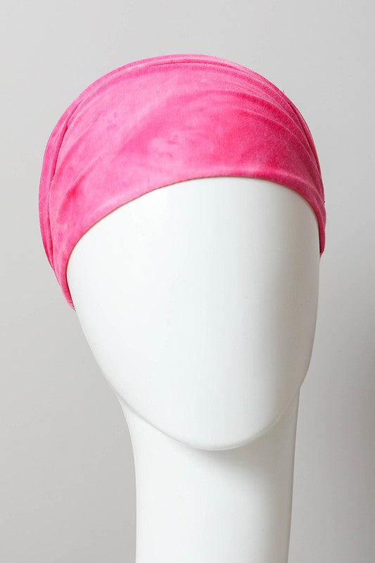 Wide Band Tie Dye Headwrap - ShopModernEmporium