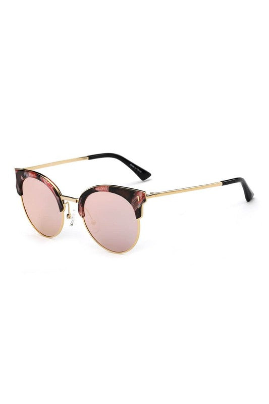 Women Round Cat eye Polarized Sunglasses - ShopModernEmporium