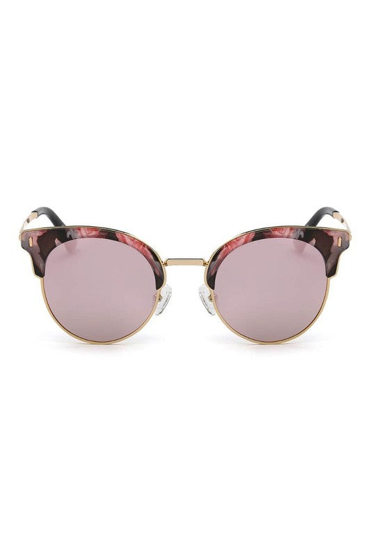 Women Round Cat eye Polarized Sunglasses - ShopModernEmporium