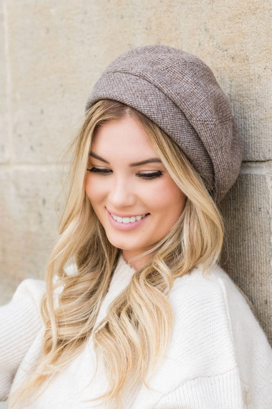 Fold Over Beret - ShopModernEmporium