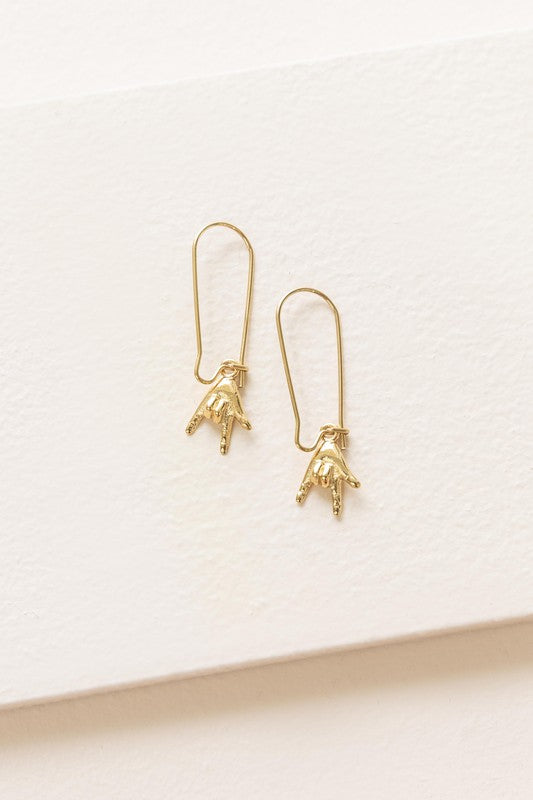 Rock On Hook Earrings - ShopModernEmporium