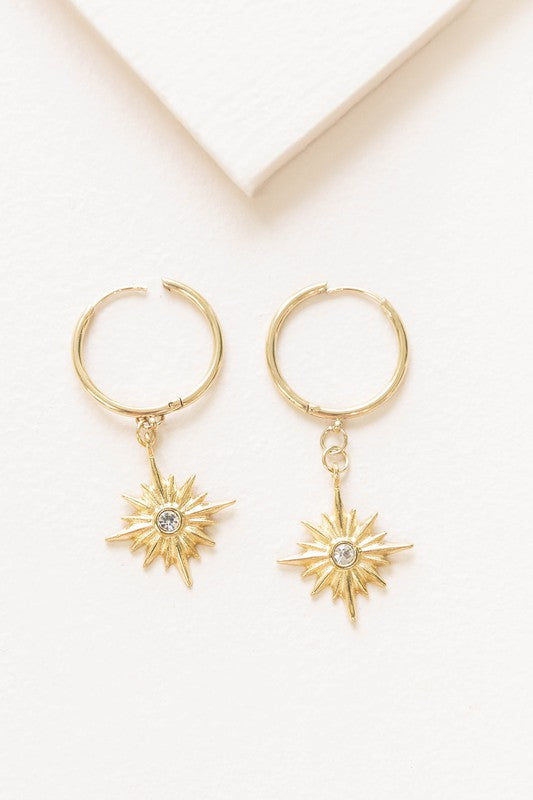 Northern Star Hoop Earrings - ShopModernEmporium