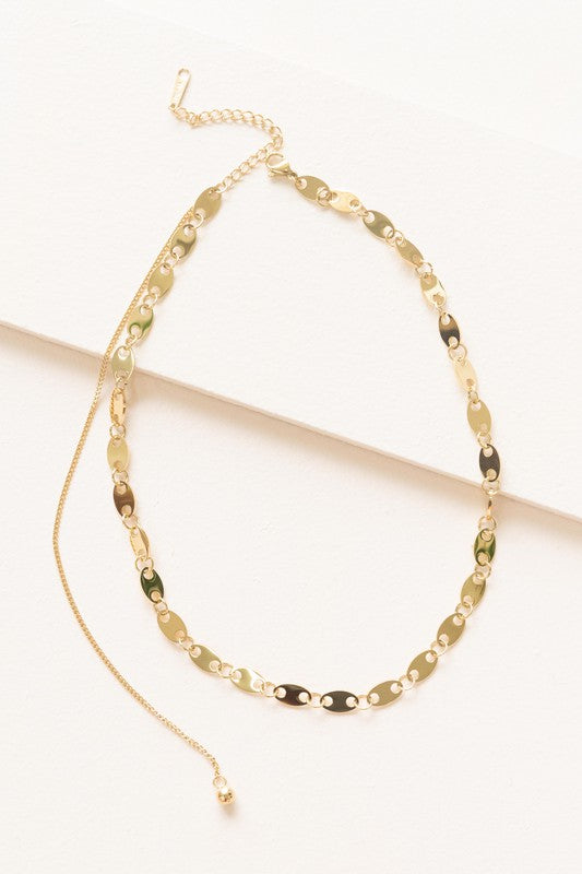 Oval Chain Necklace - ShopModernEmporium