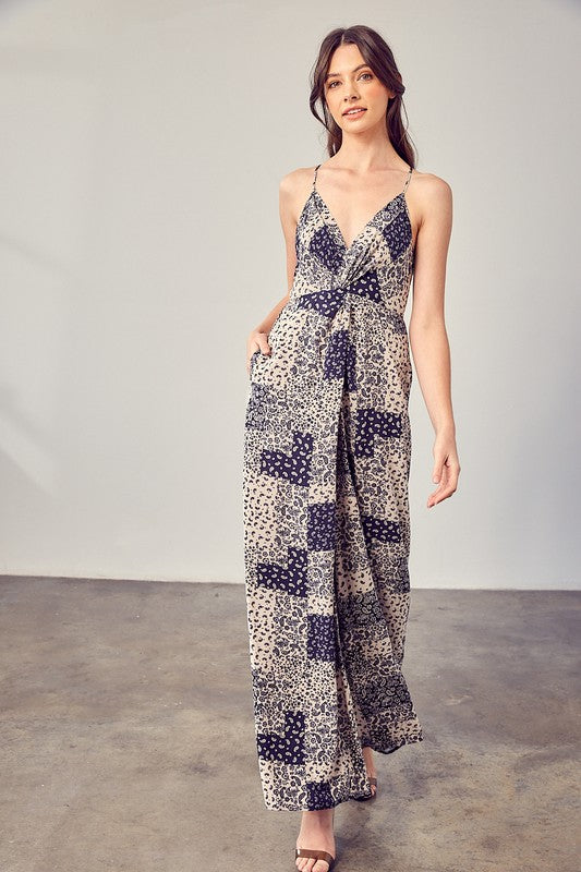 PAISLEY PRINTED CAMI JUMPSUIT - ShopModernEmporium