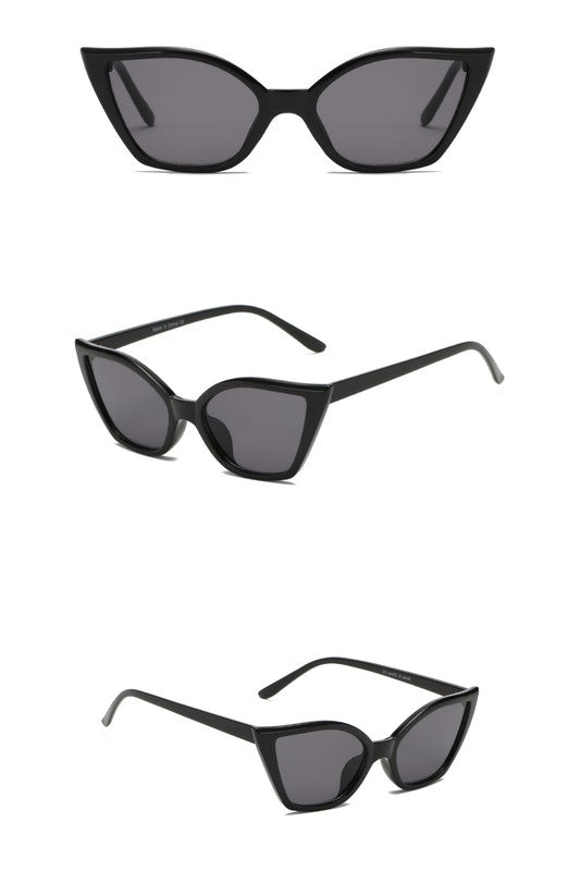 Retro Narrow Cat Eye Fashion Sunglasses - ShopModernEmporium