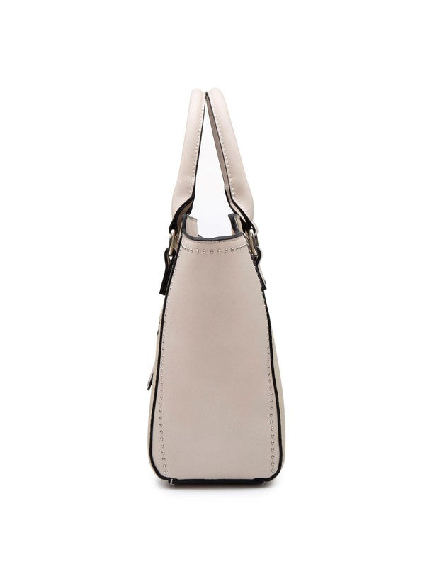 Women tote bag medium large with long strap - ShopModernEmporium