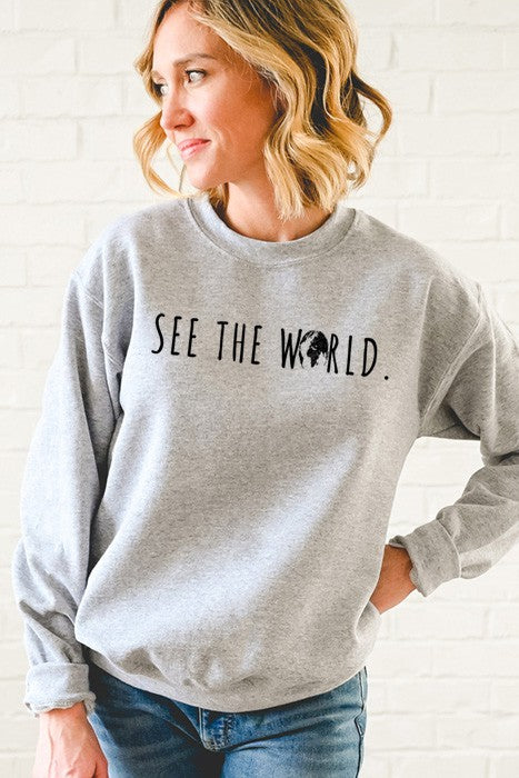 See The World Sweatshirt - ShopModernEmporium