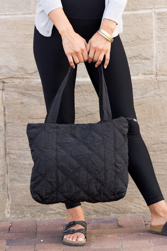 Quilted Tote - ShopModernEmporium