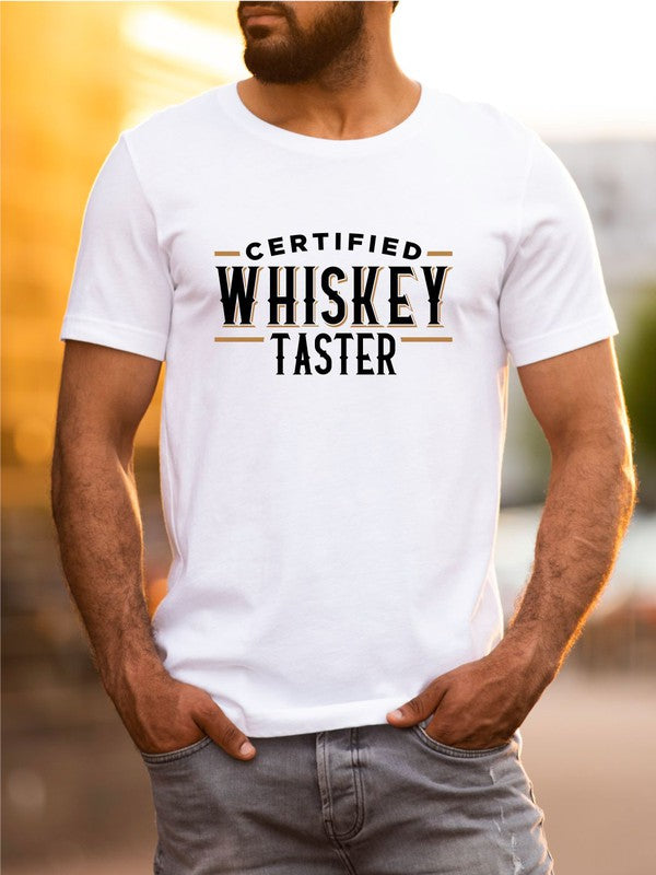 Certified Whiskey Taster Crew Neck Softstyle Tee - ShopModernEmporium