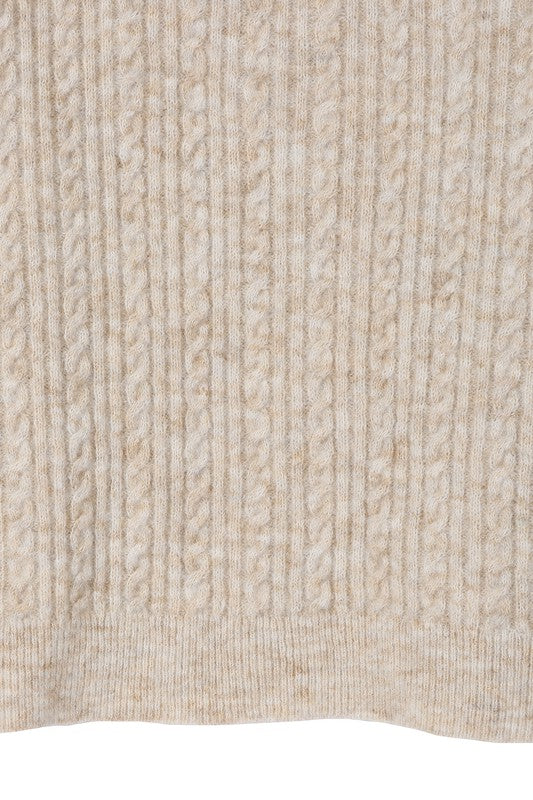 Oversize cable sweater - ShopModernEmporium