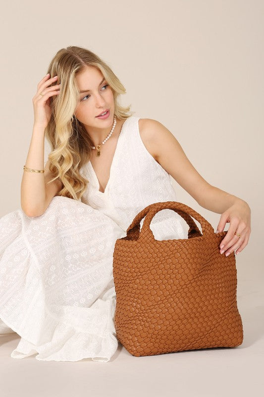 weaving bag medium - ShopModernEmporium